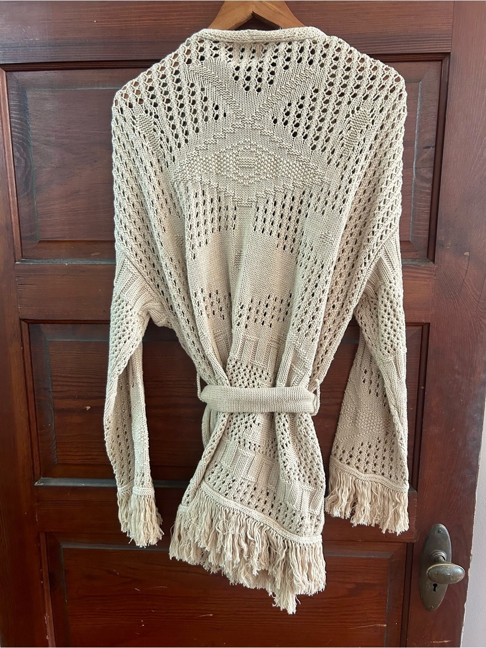 Anthropologie MISA Los Angeles Remi Fringed Cardigan🔥🔥New WithOUT Tags🔥🔥Sz Large - Picture 7 of 12